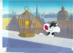 Sylvester, Tweety Pan Original Background