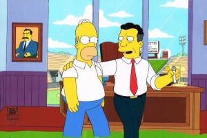 Homer and Howard Duff