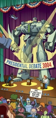 richard nixon futurama