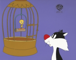 Tweety Bird and Sylvester