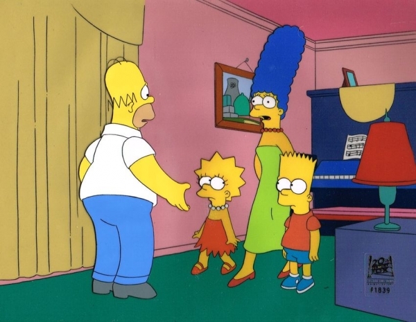 Homer Simpson Bart Simpson Lisa Simpson Marge Simpson Peter