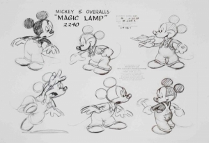 Mickey Mouse Model Sheet