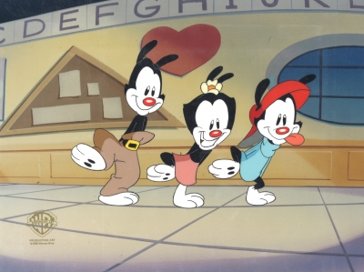 Warner Bros Animation Connection Cartoon Art Cels Cells