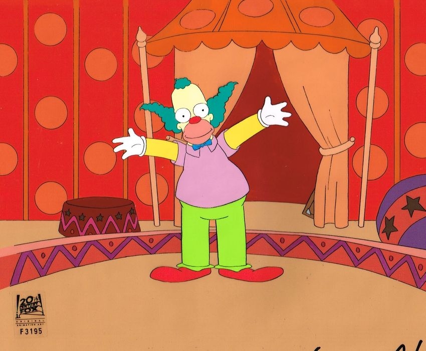 krusty the clown wallpaper