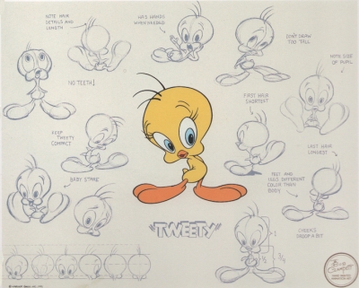 Tweety Model Sheet