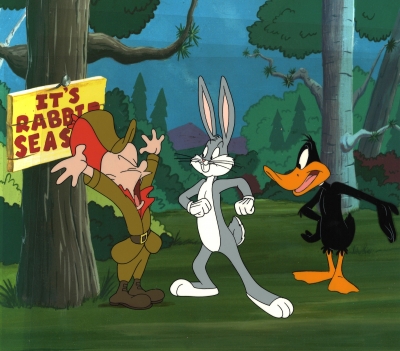 Bugs Bunny, Elmer Fudd and Daffy Duck 0902