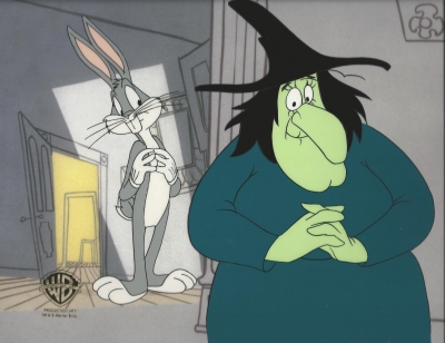 Bugs Bunny and Witch Hazel 1006