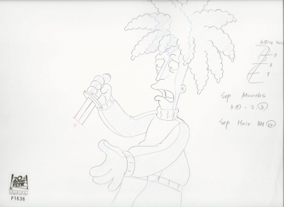 Sideshow Bob with knife 1