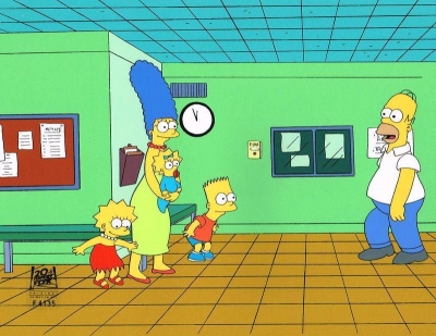 The Simpsons full family 9F17