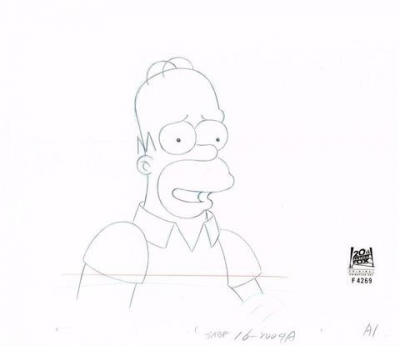 Homer Simpson half SABF16