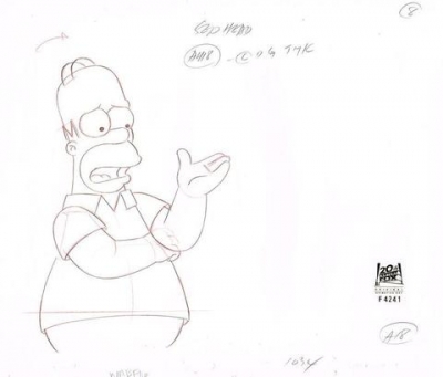 Homer Simpson well WABF16