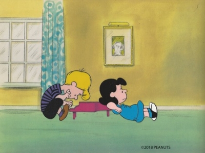 Schroeder and Lucy piano