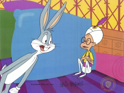 Bugs Bunny and Genie