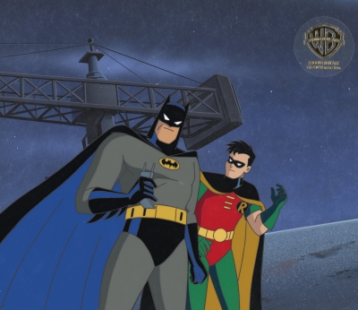 Batman and Robin Original Background pose