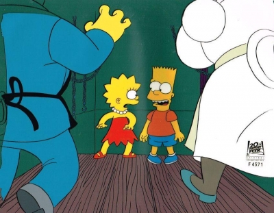 Bart Simpson and Lisa Simpson Treehouse 