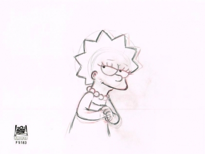 Lisa Simpson sly