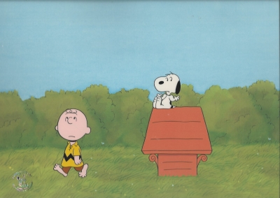 Charlie Brown and Snoopy Dog House original