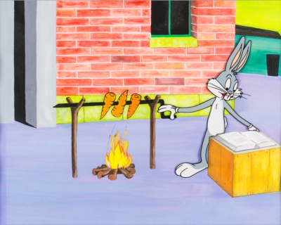 * SOLD* Vintage Bugs Bunny cel