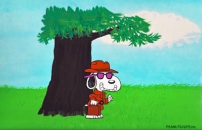 Snoopy Joe Cool tree