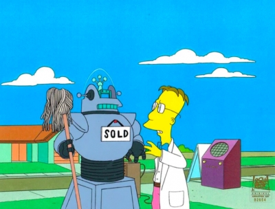 * SOLD* Professor Frink and Robot