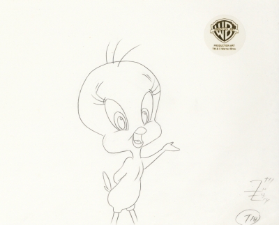 Tweety Bird drawing