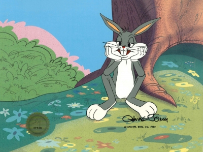 Bugs Bunny sitting