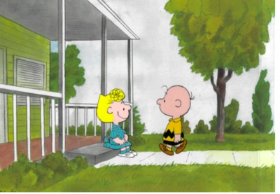 Sally and Charlie Brown porch