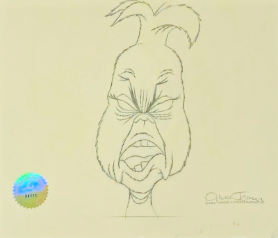 The Grinch grump