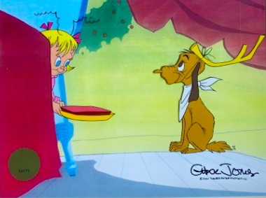 Cindy Lou Who and Max table 1/1 with production drawing