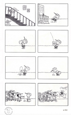 Nice Catch, Charlie Brown giclee