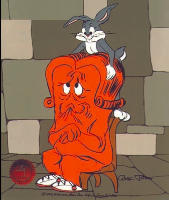 Hair Dresser Gossamer and Bugs Bunny